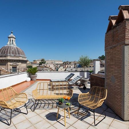 Iflat Monti Penthouse Panoramic View Apartment Rome Bagian luar foto