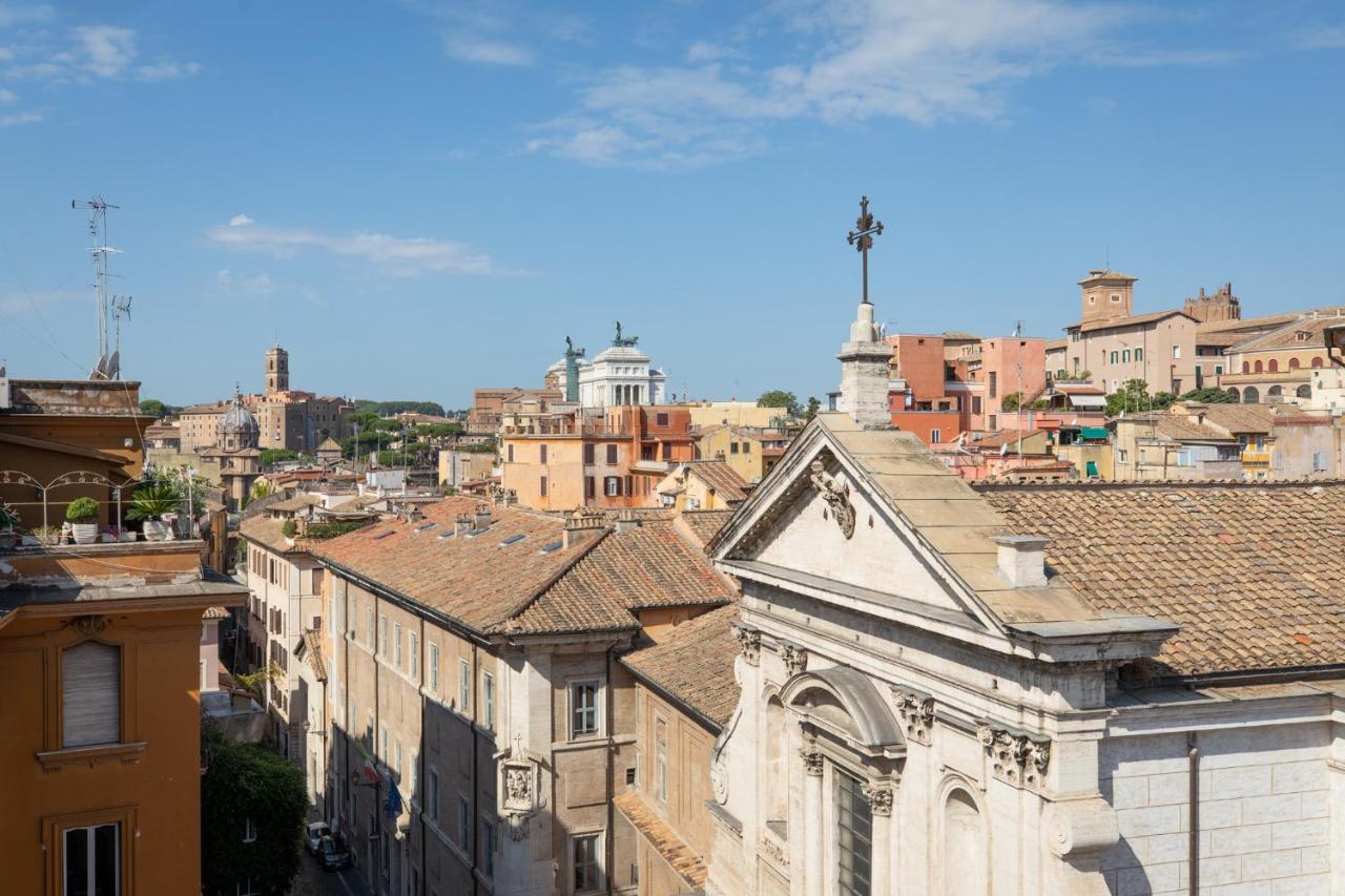 Iflat Monti Penthouse Panoramic View Apartment Rome Bagian luar foto